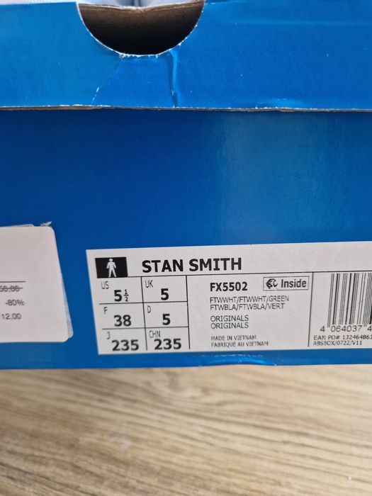 Adidas Stan Smith 38 NOI unisex