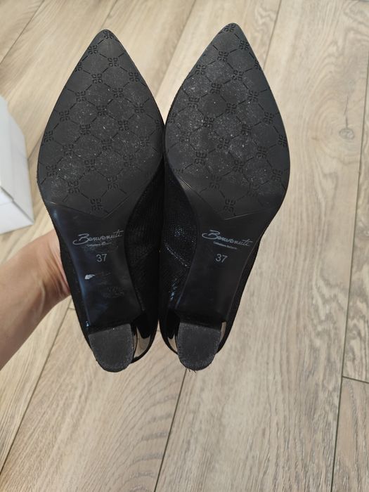 Pantofi stiletto piele Benvenuti 37