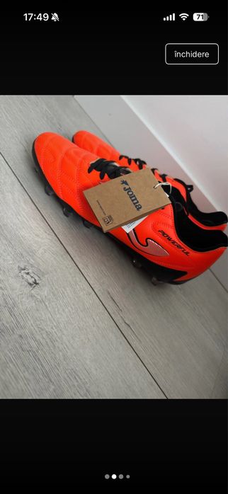 Ghete fotbal marimea 42,5