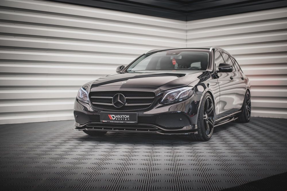 Спойлер за предна броня Maxton design за Mercedes Benz W213 (2016-2020)