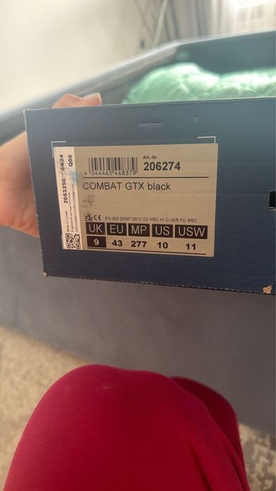 Новые берцы Haix