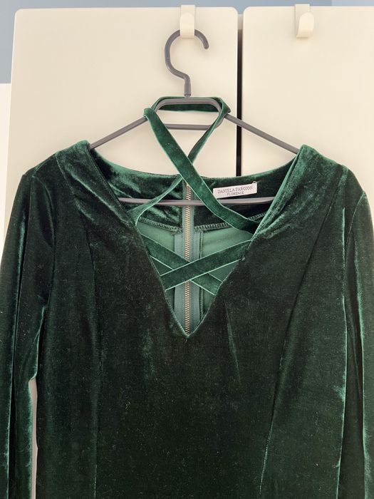 Rochie catifea marimea M