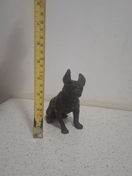 Statueta buldog bronz