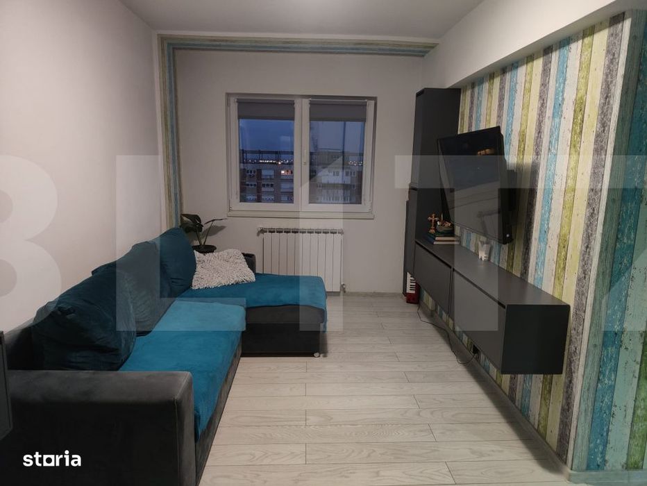Apartament cu 3 camere, zona Aurel Vlaicu, Bloc renovat