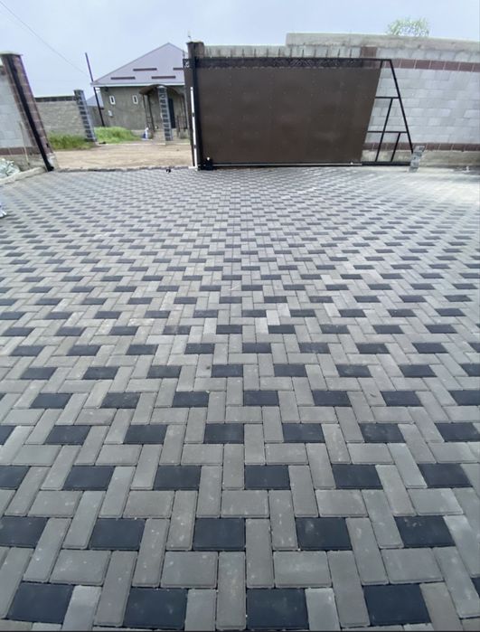 Укладка брусчатка