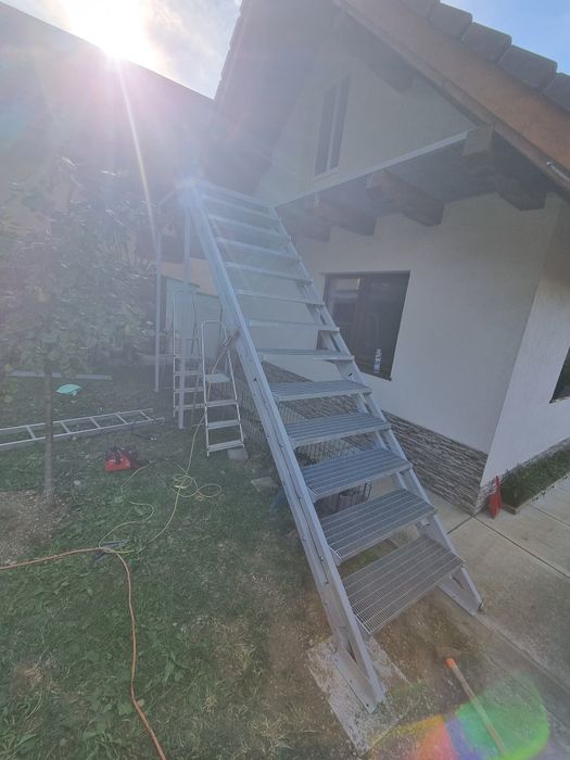 scări metalice galvanizate