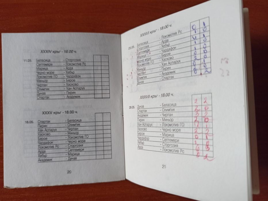 2 Програми ЦСКА 96 и 98 г