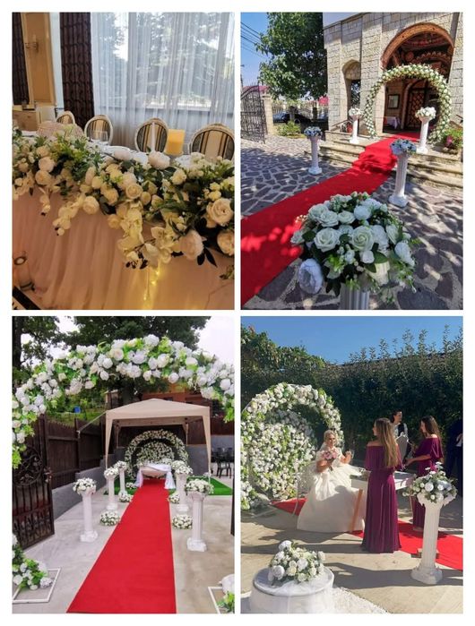 Decorațiuni evenimente nuntă și botez