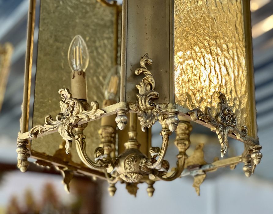 Lampă Bronz *** vintage / antic / vechi / retro ***