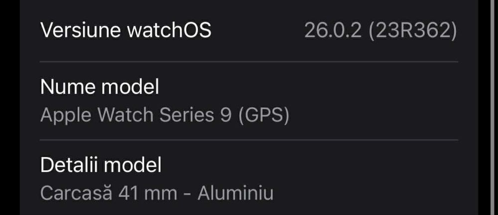 Vând Apple Watch series 9 41mm