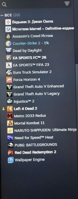 Steam 20 игр + CS2 PRIME 45.000тг Срочно