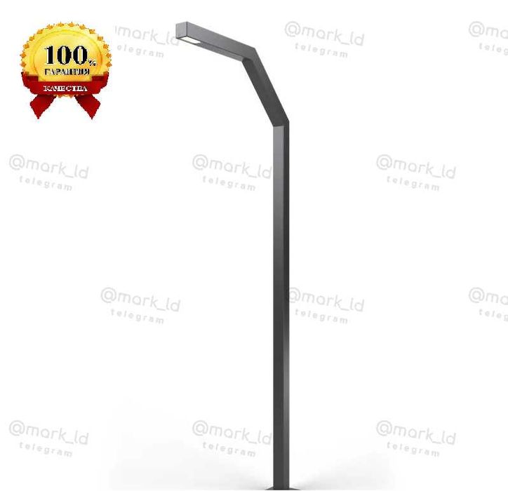 Уличный LED Cовременный фонарный Столб освещение 3м Stolba Uzbekistan