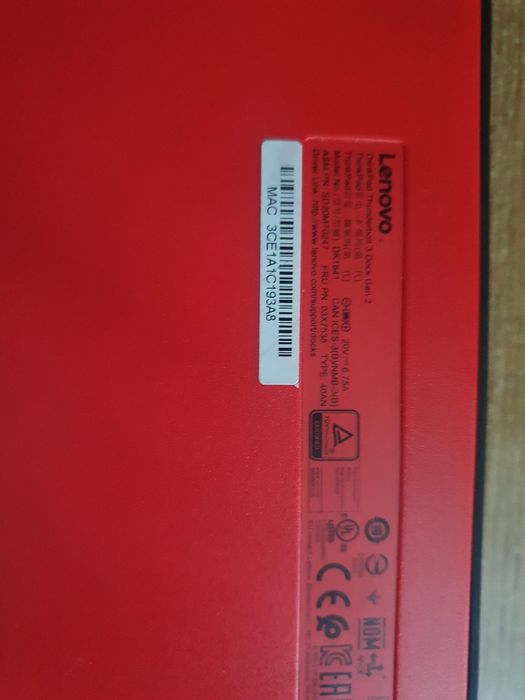 Lenovo ThinkPad Thunderbolt Dock 3 GEN2