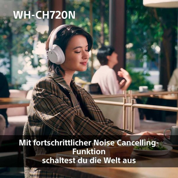 Нови Безжични Слушалки Sony WH-CH720, ANC, 2 години Гаранция, до 35 часа
