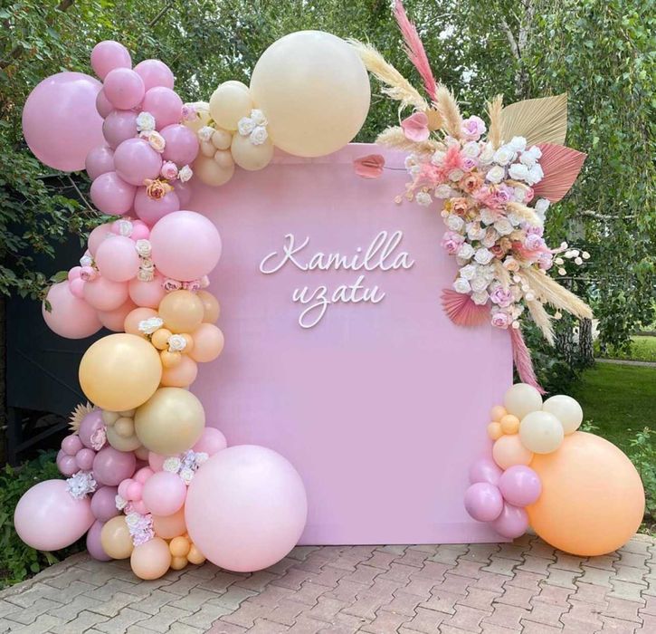 Фотозона на день рождения девочке