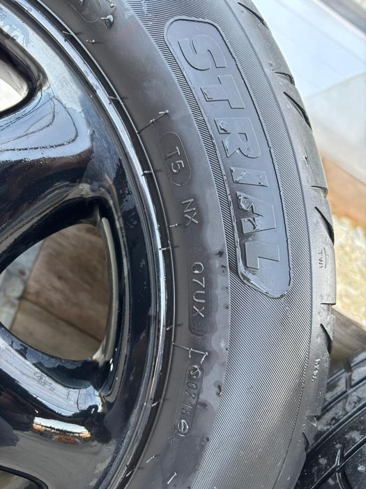 Vand jante 4x100 R15 cu anvelope vara  185/65/R15