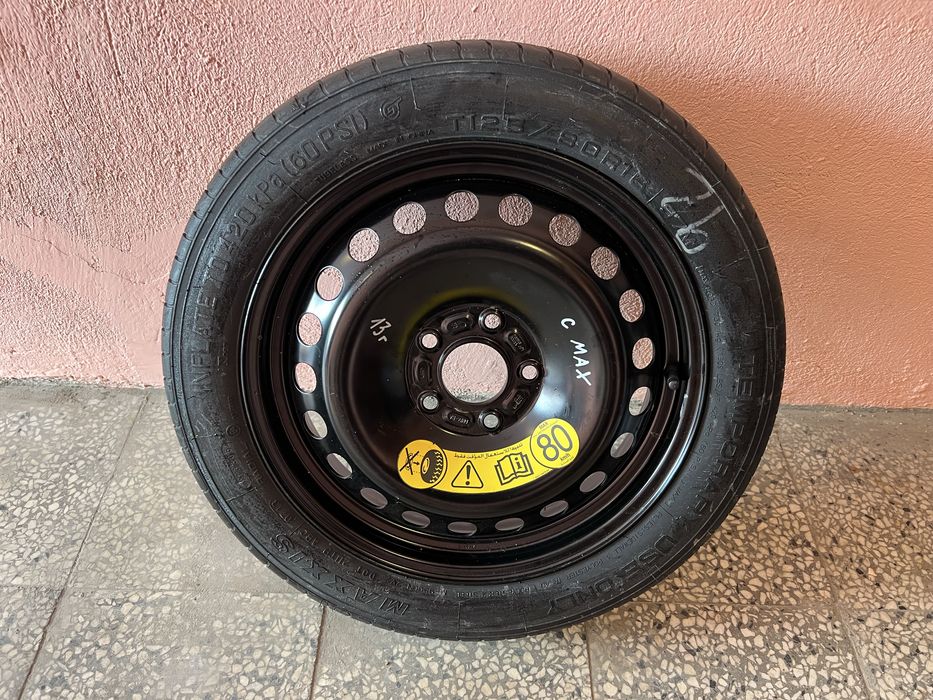 Патерица/Резервна гума+крик T125/80R16 Ford/Jaguar/Volvo