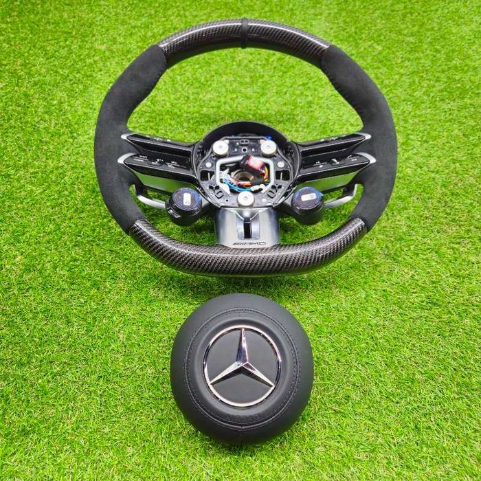 Руль Mercedes карбон