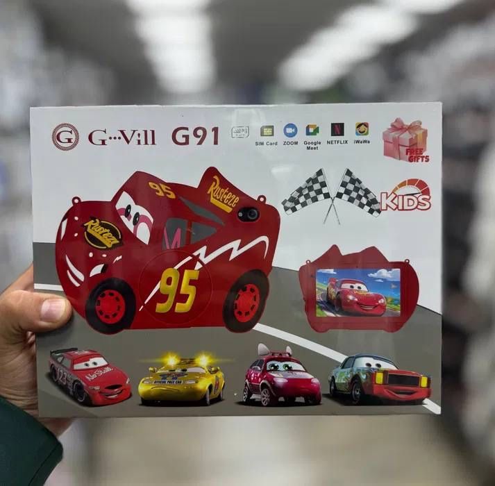 планшет G-Vill G91 Тачки