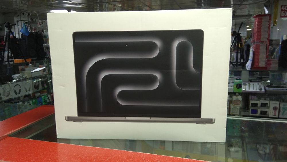 Macbook 8гб Озу 1 тБ памяти m3 chip 2024год новый запечатаный 1 год га