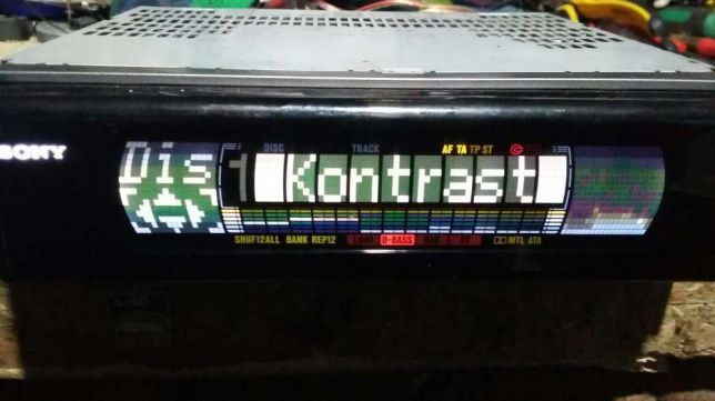 2 cd  kenwood 4x50w sony 4x45w