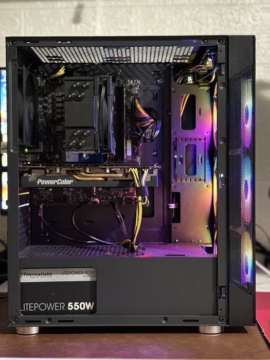Игровой компьютер i3 12100f RX 5700 XT