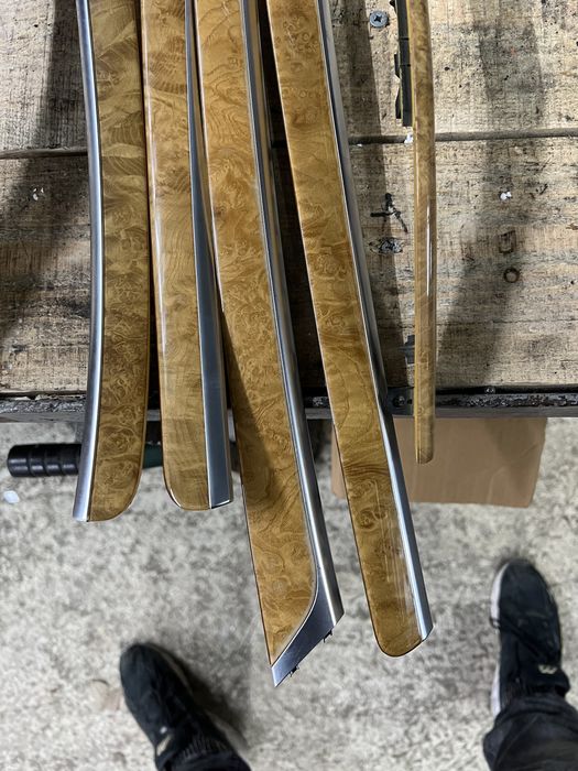 Оригинални интерьорни лайсни махагон за Audi A5 S5 coupe Sline