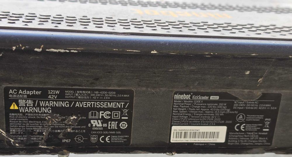 Ninebot KickScooter Max G30E II