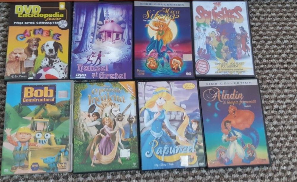 Dvd cu desene și muzica