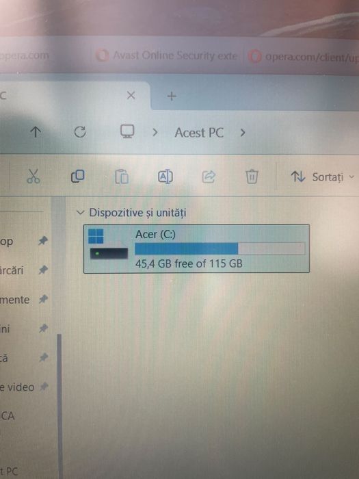 Vind leptop acer aspire
