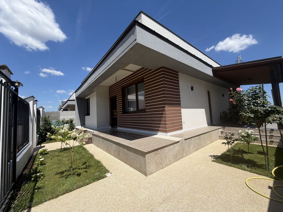 Casa moderna  3 camere.Gata de mutat ! Teren 510 mp