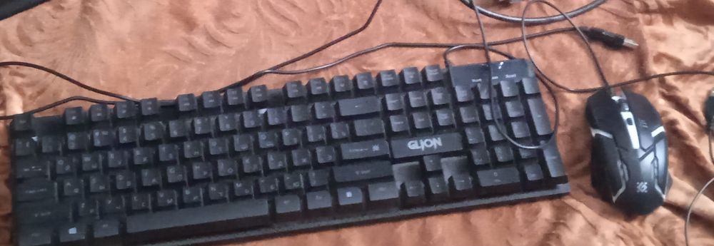 Срочно продаю клавиатуруGLION и мышкуGLION оба с подсветкой