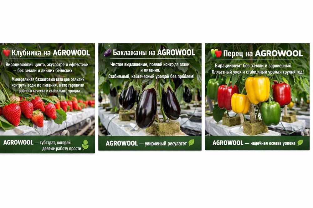 Агро вата для выращивание томатов, огурцы, баклажаны, сладкий перец