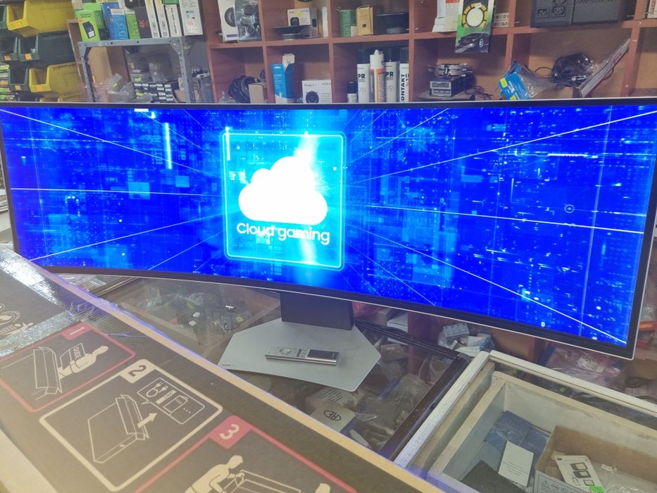 Геймърски монитор SAMSUNG ,49 INCH , OLED , НОВ