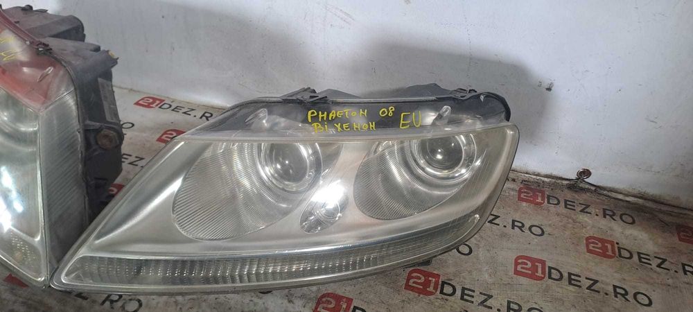 Faruri / Far stanga , far dreapta Bi - Xenon adaptiv pentru VW Phaeton Non Facelift 2003 - 2009 , Faruri Europa / pret per bucata !