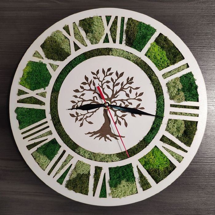 Часовници със скандинавски мъх