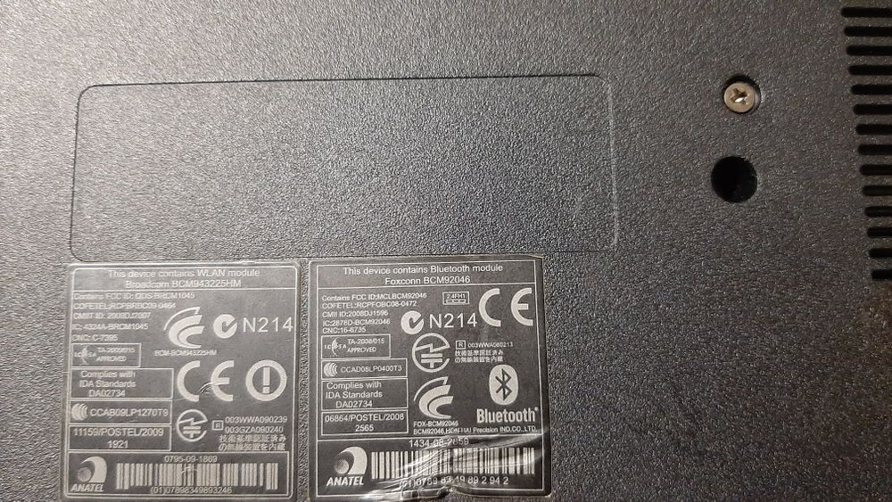 Ноутбук на запчасти