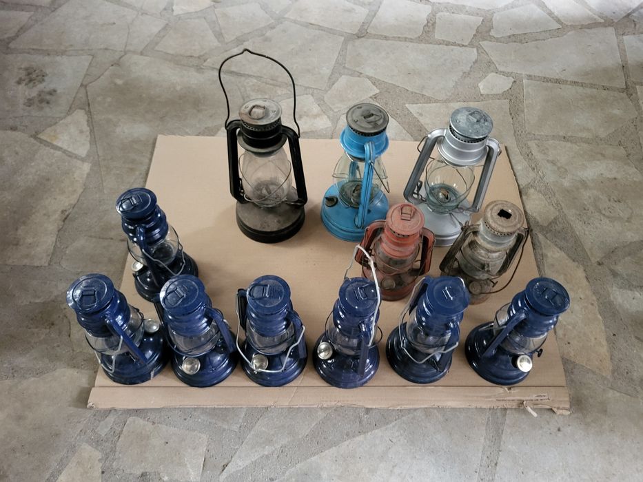 Продавам газени фенери малки и големи