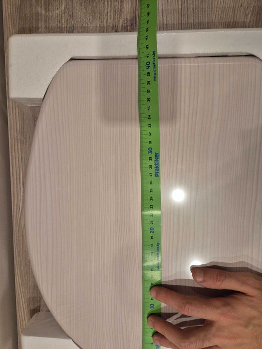 Седалка за тоалетна чиния - MDF, забавено падане