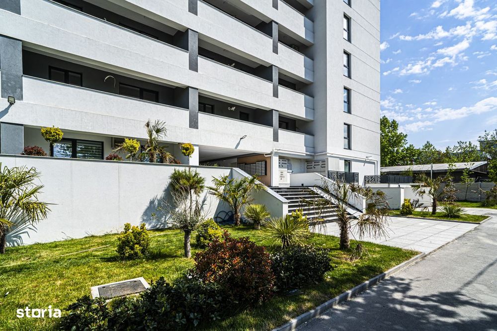 2 camere 52 mp+42 mp terasa, parter, Bloc finalizat, centrala
