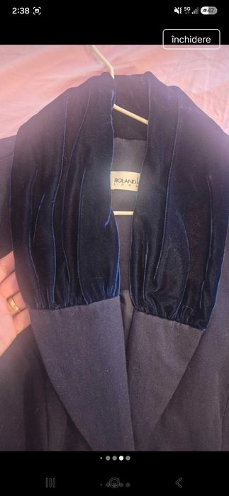 Sacou vintage din lână superb
