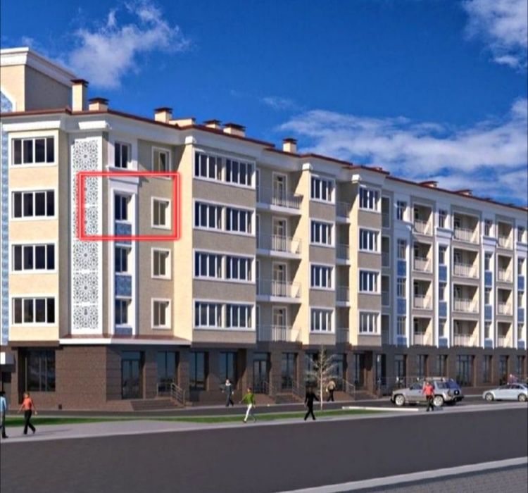 СРОЧНО Продаётся 1комн. 47m2 Новостройка Янги Узбекистан, КАДАСТР ЕСТЬ