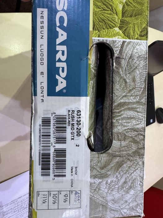 Ghete Gotetex Scarpa Rush Mid GTX marime 43 1/3