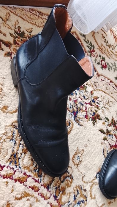 Итальянские ботинки-туфли