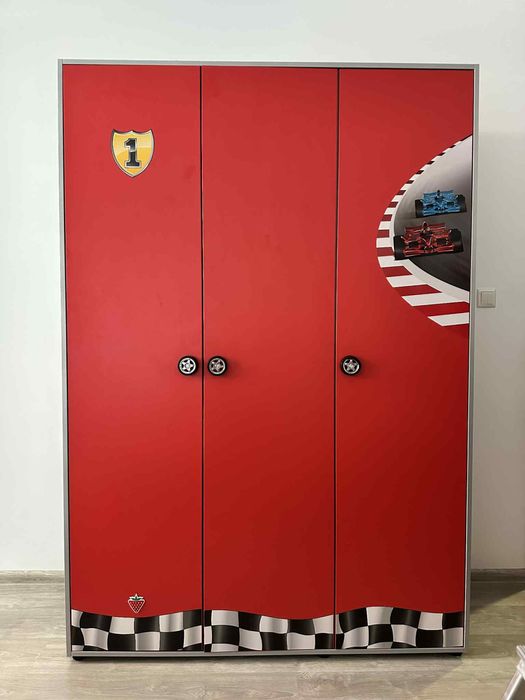 Детски гардероб,бюро и скрийн CiLEK