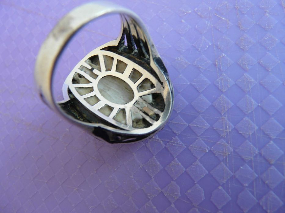 Бутиков мъжки сребърен пръстен - 7