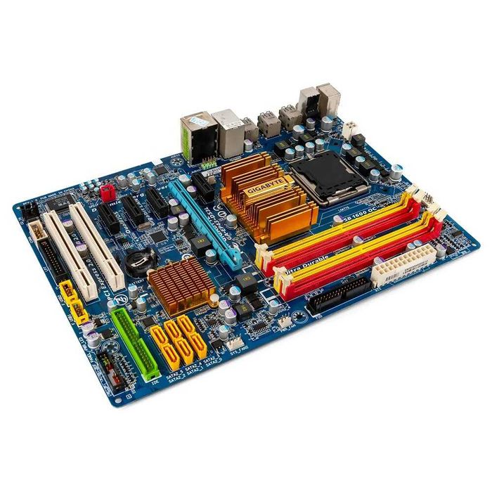 Топовая Материнская плата 775 Socket/Соккет GIGABYTE GA-EP43-DS3L