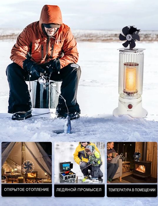 Мини-каминный вентилятор