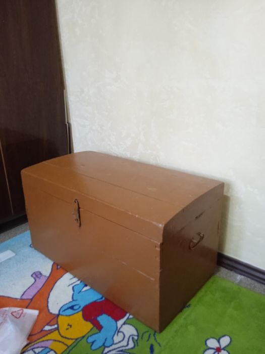 Сундук 86см, старинный,дерево