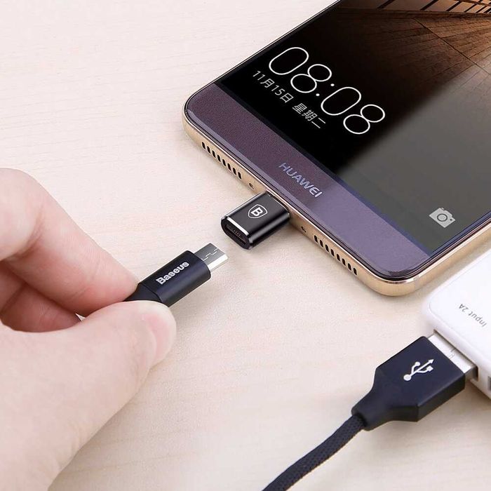 ADAPTOR conversie MicroUSB la USB-C USB-A USB-C Lightning  noi